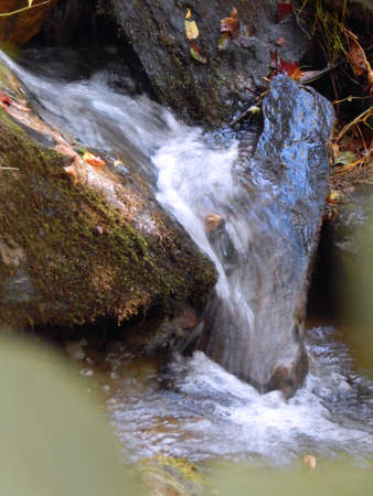 Little Waterfallの写真素材