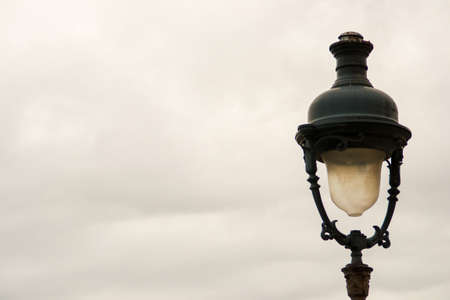 A light on a cloudy dayの写真素材