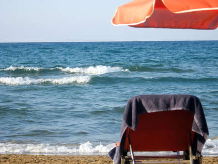 Relax on the beachの写真素材