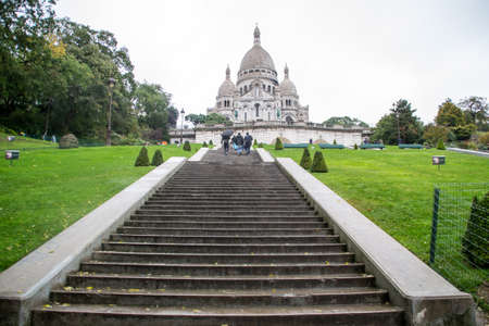 The steps for Sacred Heartの写真素材