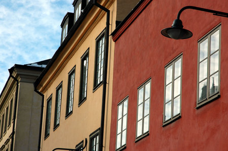 Old House, Stockholm, Swedenの写真素材