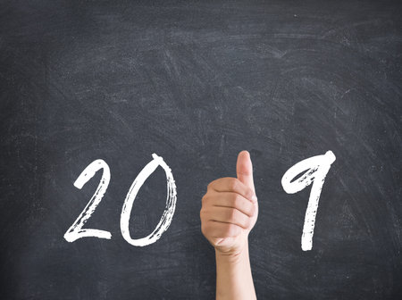 Thumbs up for New Year 2019
