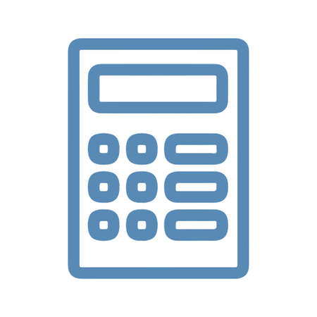 Calculator Iconのイラスト素材
