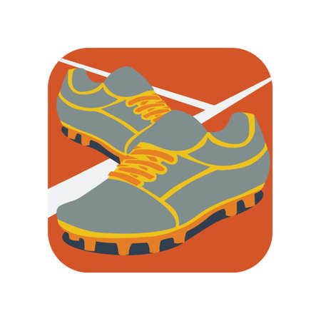 Sport shoesのイラスト素材