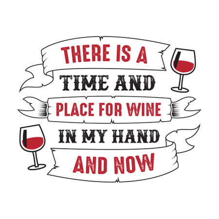 Wine Quote and Saying. 100 vector best for graphic in your goodsのイラスト素材