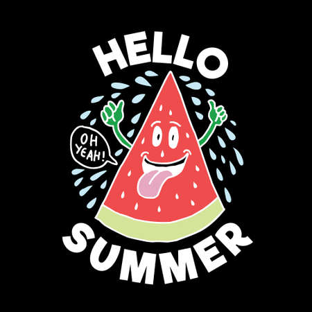 Hello Summer, 100 vector best for print design like t-shirt, mug, frame and otherのイラスト素材