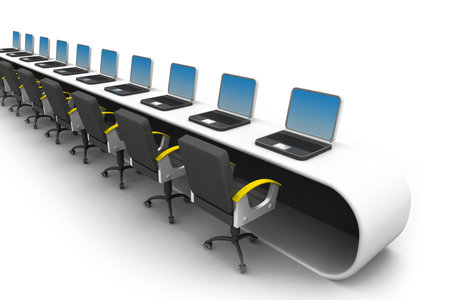 Office work place		