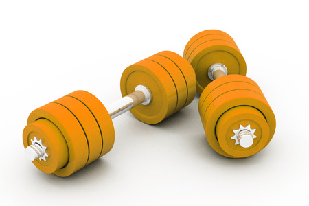 Dumb bells	の写真素材