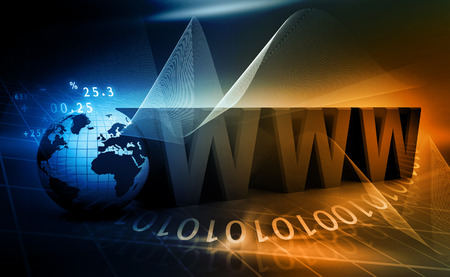 Internet concept background 	の写真素材