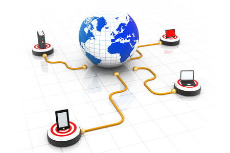 global computer network		の写真素材