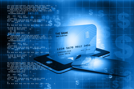 Financial backgroundの写真素材
