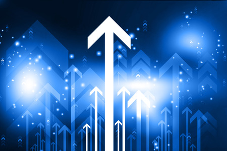 Abstract Arrow Backgroundの写真素材