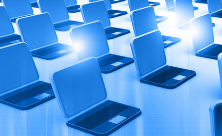 Global businesses networkの写真素材