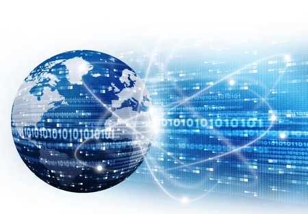 Hi-tech technological background Hi-tech technological background