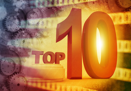 Top ten , media background