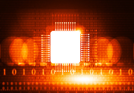 Internet technology background. Digital illustrationの写真素材