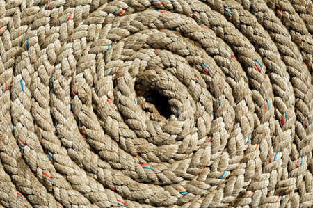 Coil of ropeの写真素材