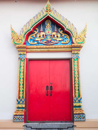 Temple doorsの写真素材