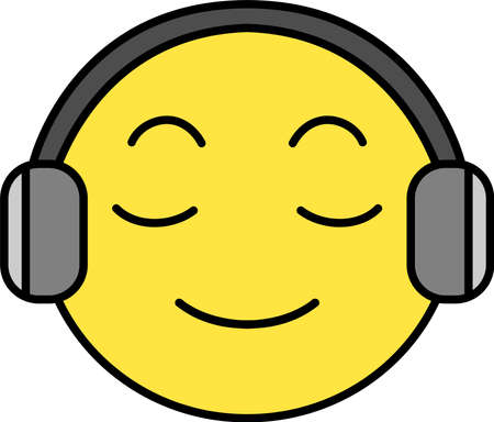 This is an illustration of pop face expression.のイラスト素材