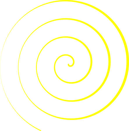 This is an illustration of the spiral symbol.のイラスト素材