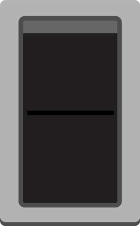 This is an illustration of a colorful switch.のイラスト素材