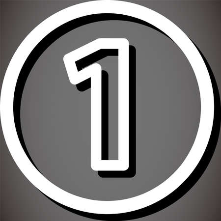 This is an illustration of shaded figures.のイラスト素材