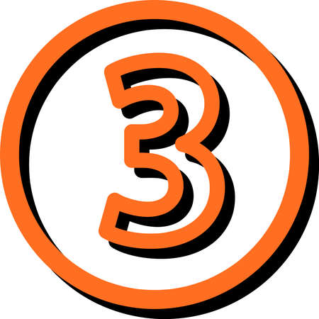 This is an illustration of shaded figures.のイラスト素材