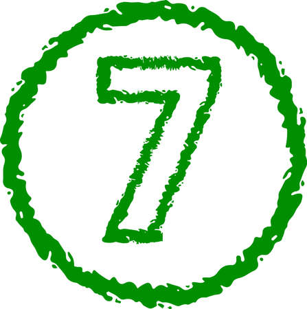 This is an illustration of figures drawn with rough lines.のイラスト素材