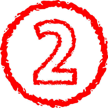 This is an illustration of figures drawn with rough lines.のイラスト素材