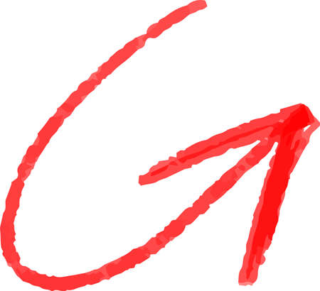 This is an illustration of a graffiti stroke written with a pen.のイラスト素材