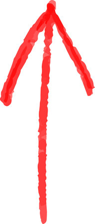 This is an illustration of a graffiti stroke written with a pen.