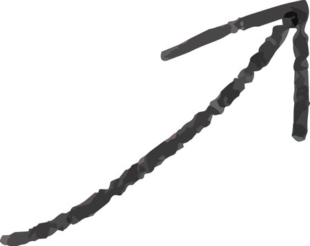 This is an illustration of a graffiti stroke written with a pen.
