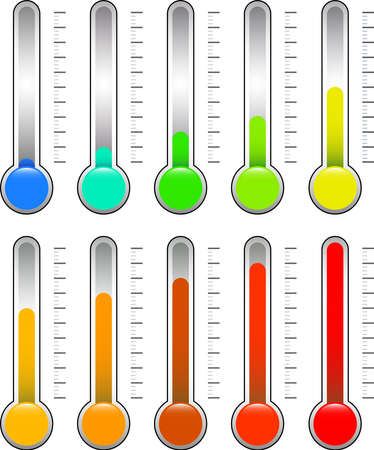 This is an illustration of a thermometer.のイラスト素材