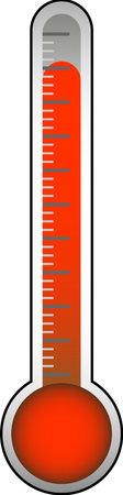 This is an illustration of a thermometer.