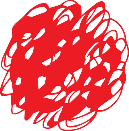 This is an illustration of a handwritten Doodle.のイラスト素材