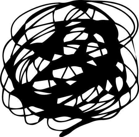 This is an illustration of a handwritten Doodle.のイラスト素材