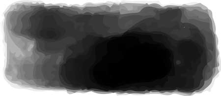 This is a watercolor-style background illustration of a landscape rectangle.のイラスト素材