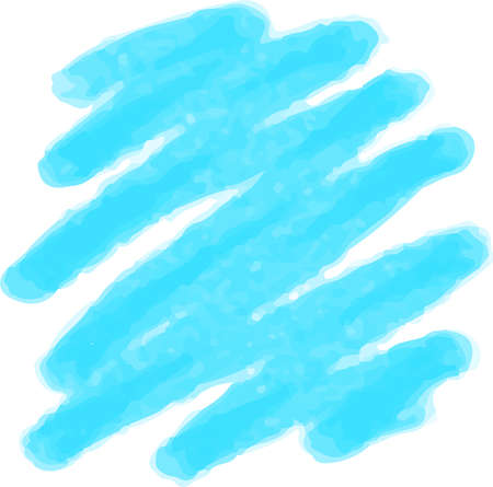 This is a doodle watercolor style background illustration.のイラスト素材