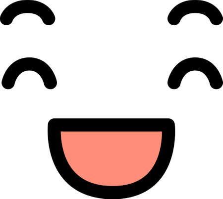 This is a illustration of Movement of emotion face iconのイラスト素材