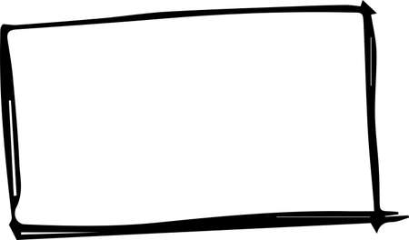 This is a illustration of Square frame variation illustrationのイラスト素材