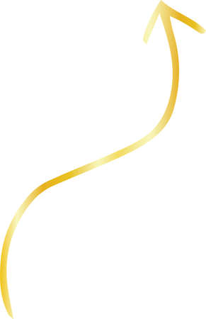 This is a illustration of Simple thin arrow variation illustrationのイラスト素材