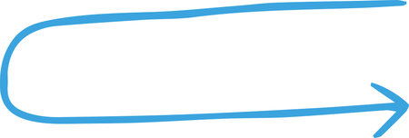 This is a illustration of Simple thin arrow variation illustration