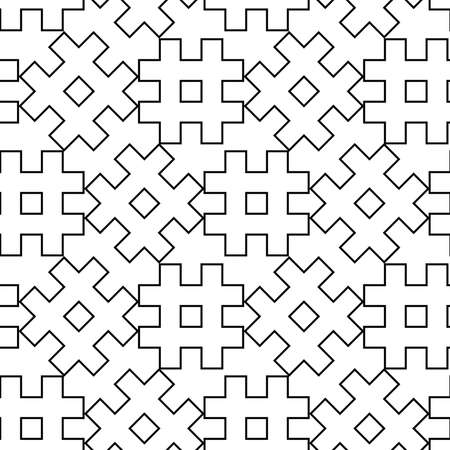 This is a illustration of Seamless Japanese pattern of double-digitedのイラスト素材