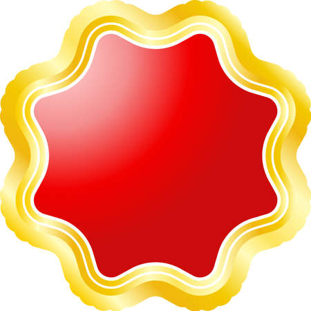 This is a illustration of Simple emblem markのイラスト素材