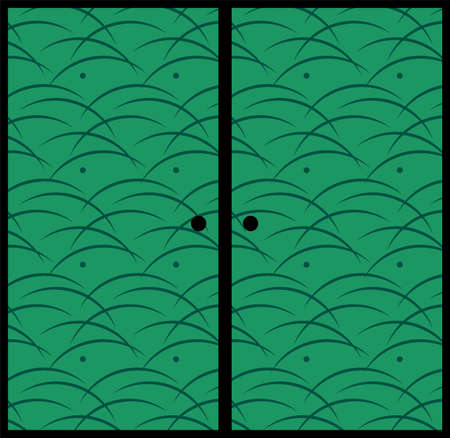 This is a illustration of Brilliant Japanese-style branのイラスト素材