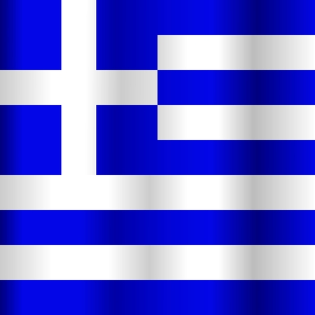 Greece Flagのイラスト素材