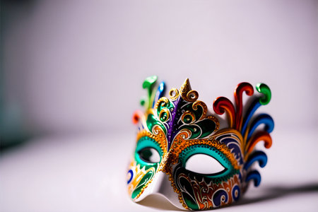 Mardi gras ornate glamour maskの写真素材