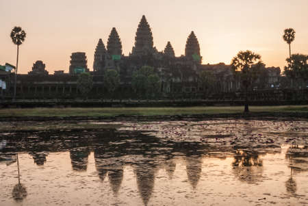 Angkor Wat, Siemreap, Cambodia.の写真素材