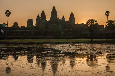 Angkor Wat, Siemreap, Cambodia.の写真素材