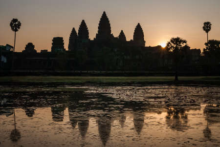 Angkor Wat, Siemreap, Cambodia.の写真素材